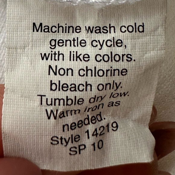 J. Crew White Polo Shirt with Green Logo - Picture 10 of 10